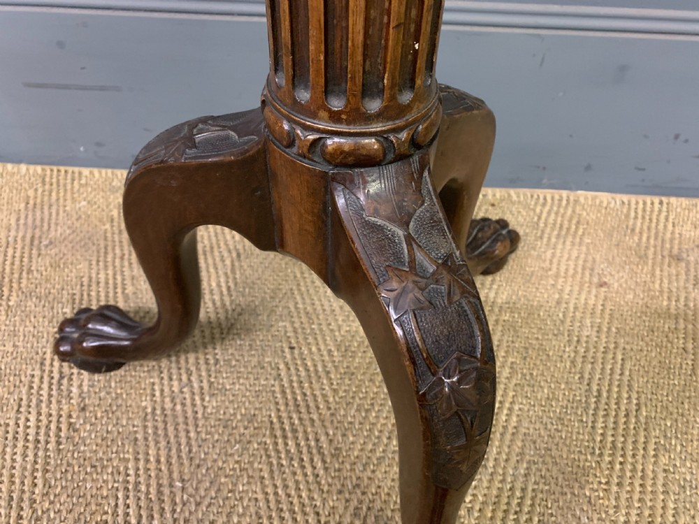 Pair of Victorian Mahogany Torcheres View VI