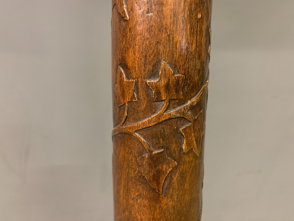 Pair of Victorian Mahogany Torcheres View IX