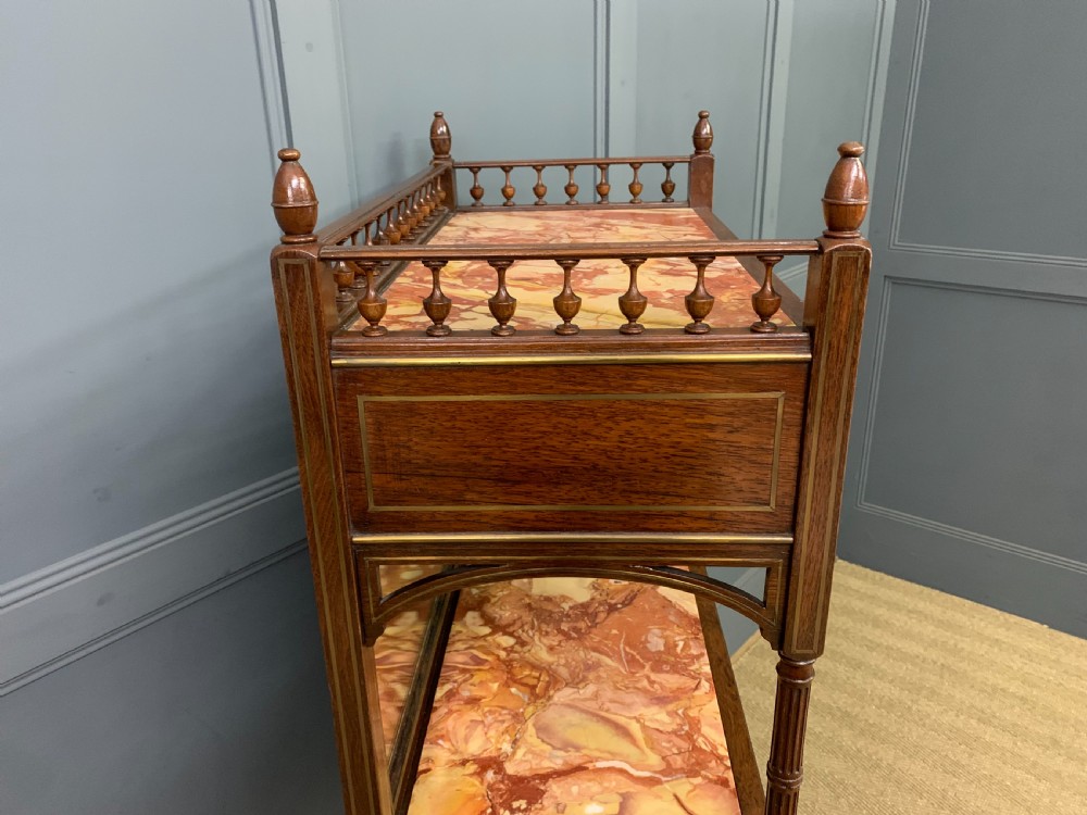 Victorian Rosewood Cabinet / Whatnot View XII