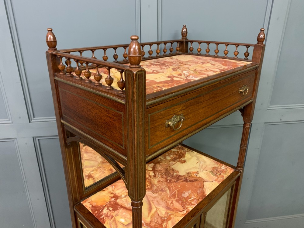 Victorian Rosewood Cabinet / Whatnot View XV
