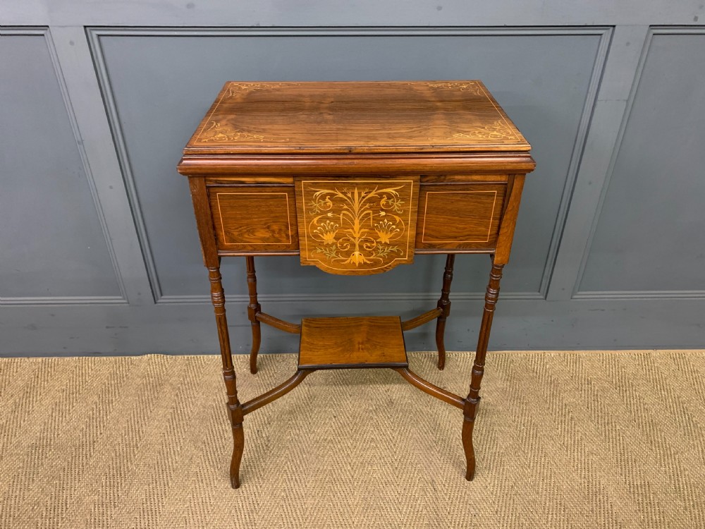 Pair of Inlaid Rosewood Jardinieres View IX