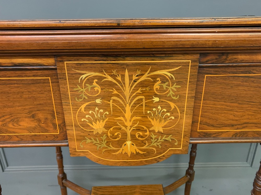 Pair of Inlaid Rosewood Jardinieres View X