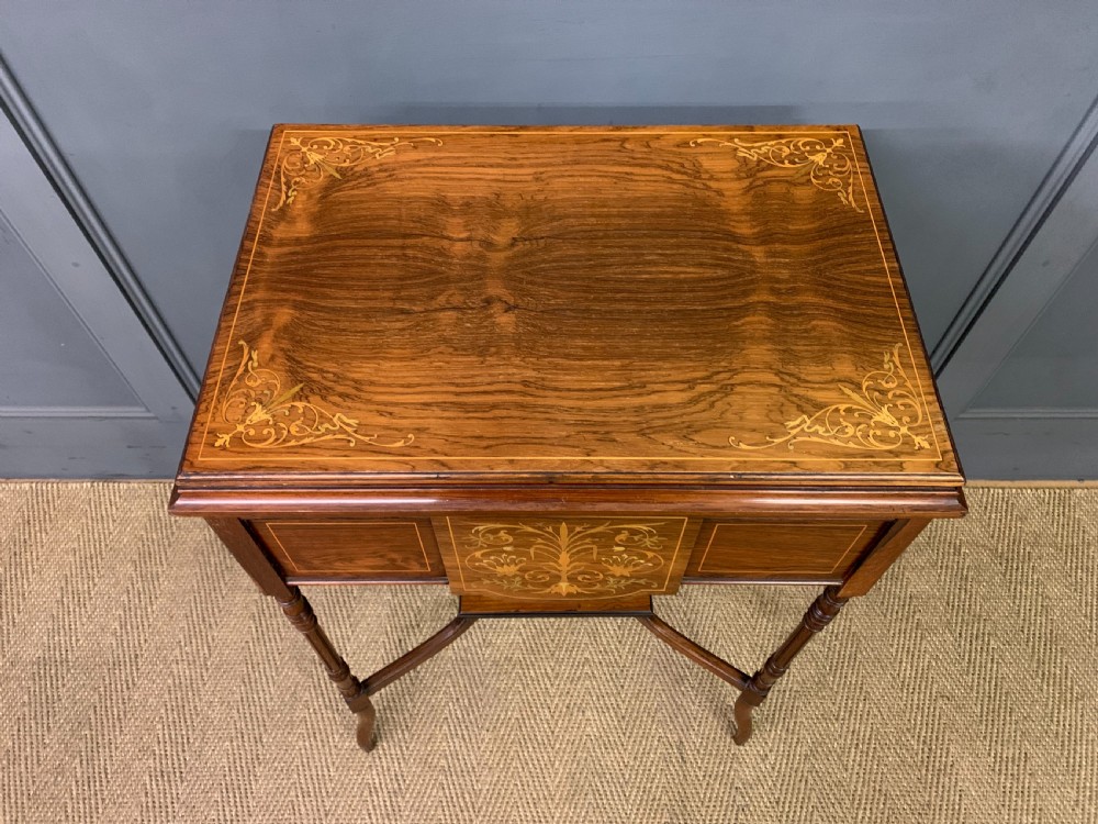 Pair of Inlaid Rosewood Jardinieres View XIII