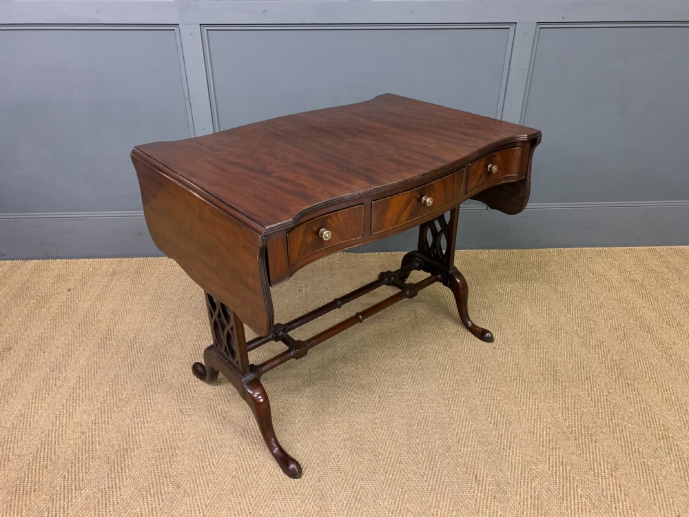 Mahogany Sofa Table by Harrods View XIV