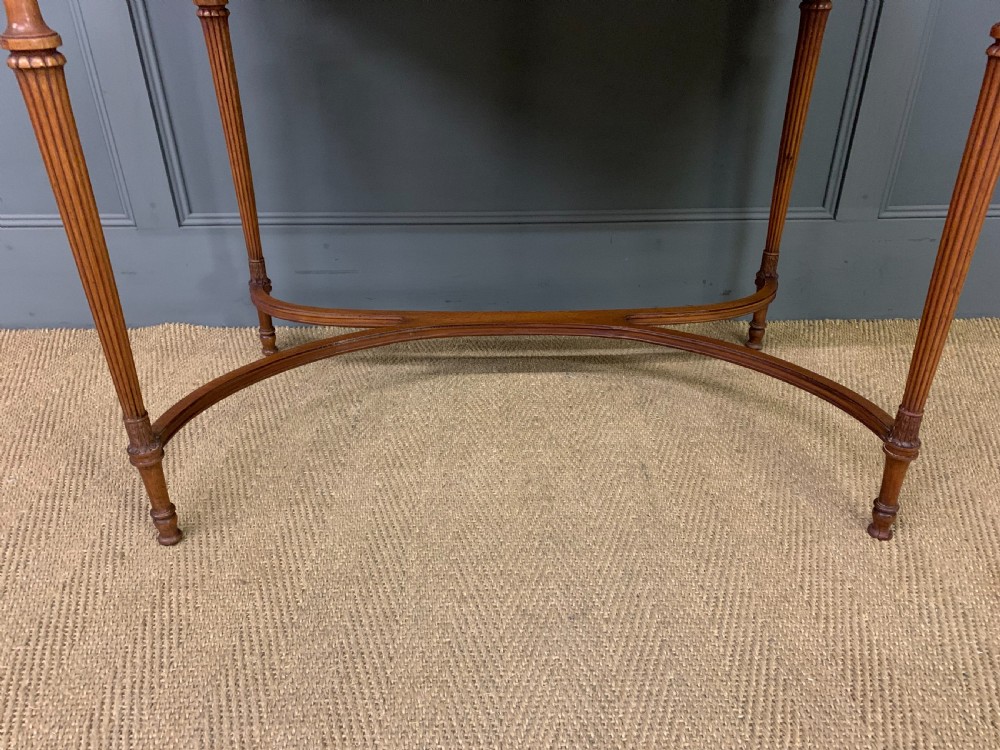 19th Century Mahogany Writing Table View VIII