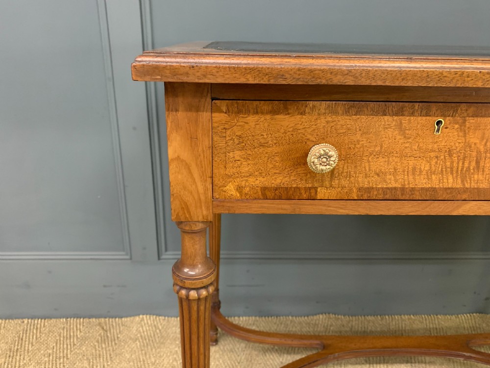 19th Century Mahogany Writing Table View X