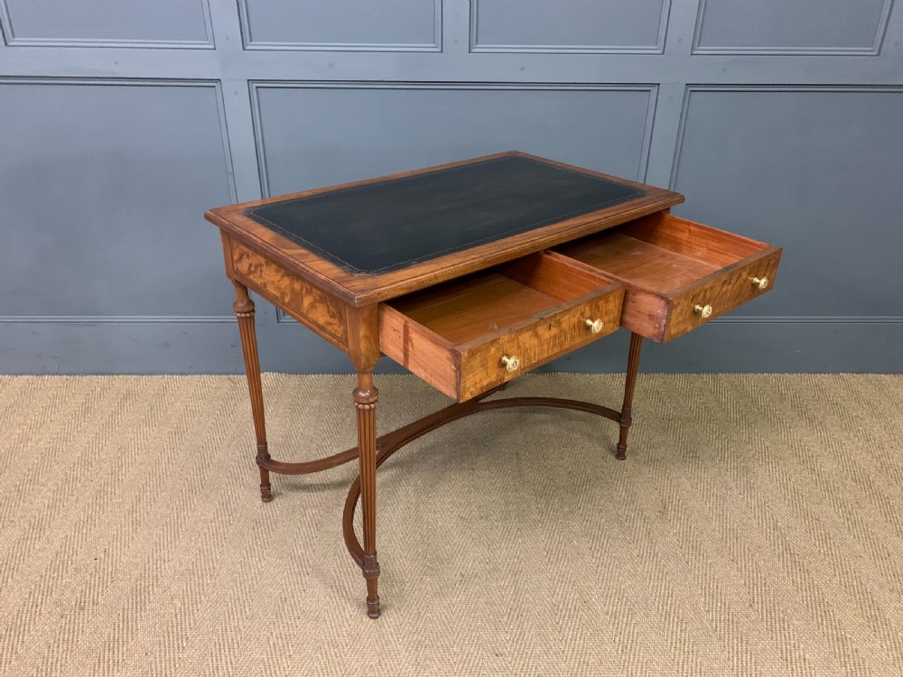 19th Century Mahogany Writing Table View XV