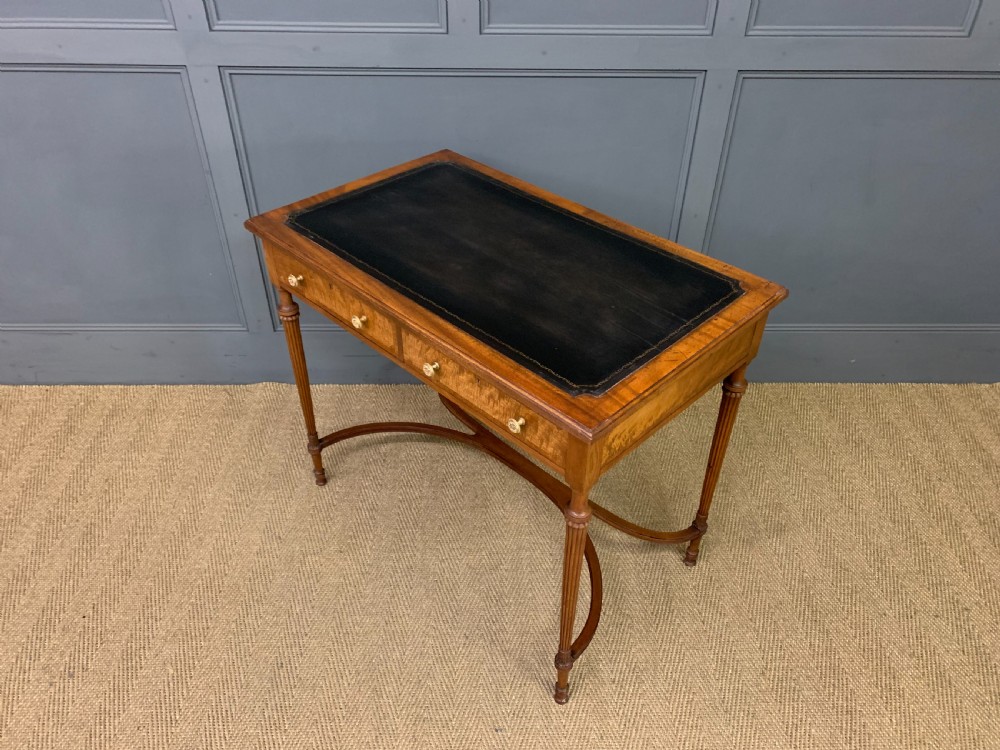 19th Century Mahogany Writing Table View XVI
