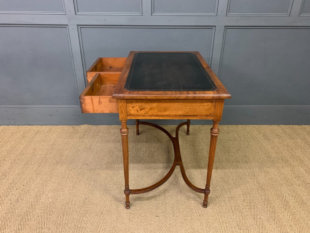 19th Century Mahogany Writing Table View XVIII
