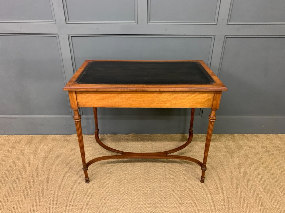 19th Century Mahogany Writing Table View XIX