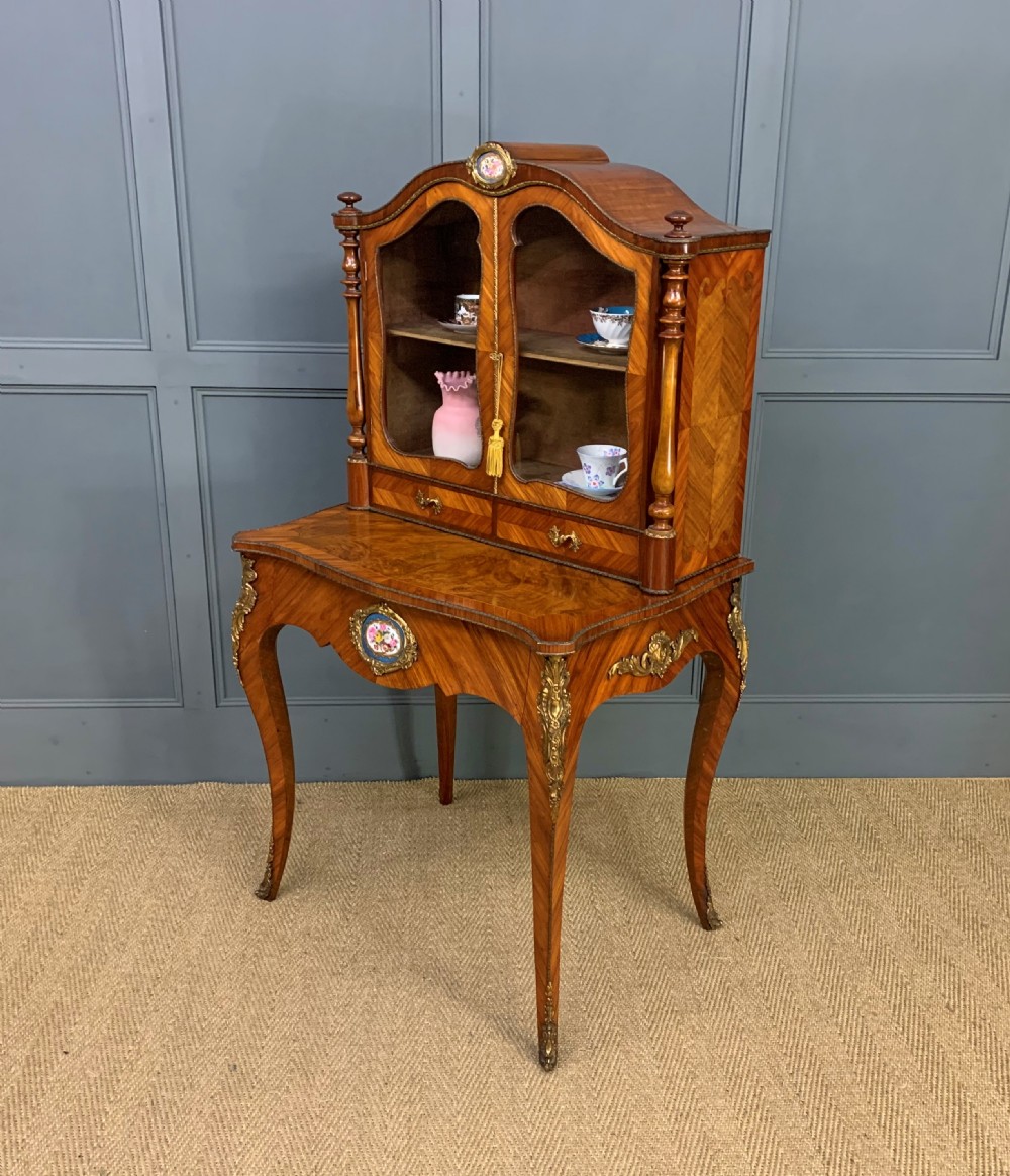 Kingwood and Walnut Bonheur Du Jour