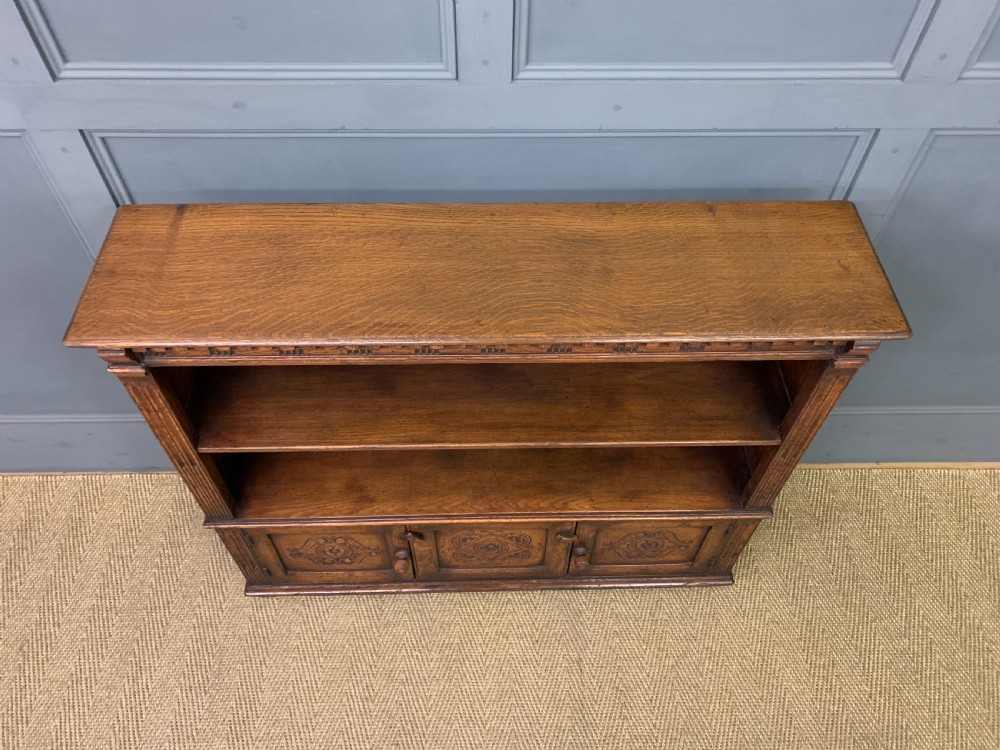 Ipswich Oak Bookcase View III