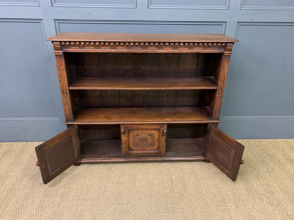 Ipswich Oak Bookcase View VII