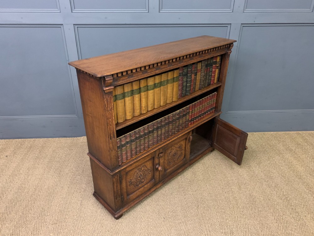 Ipswich Oak Bookcase View XI