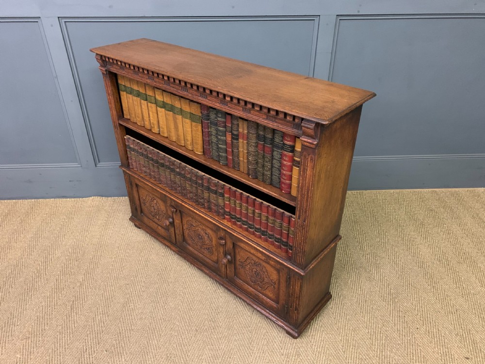 Ipswich Oak Bookcase View XII