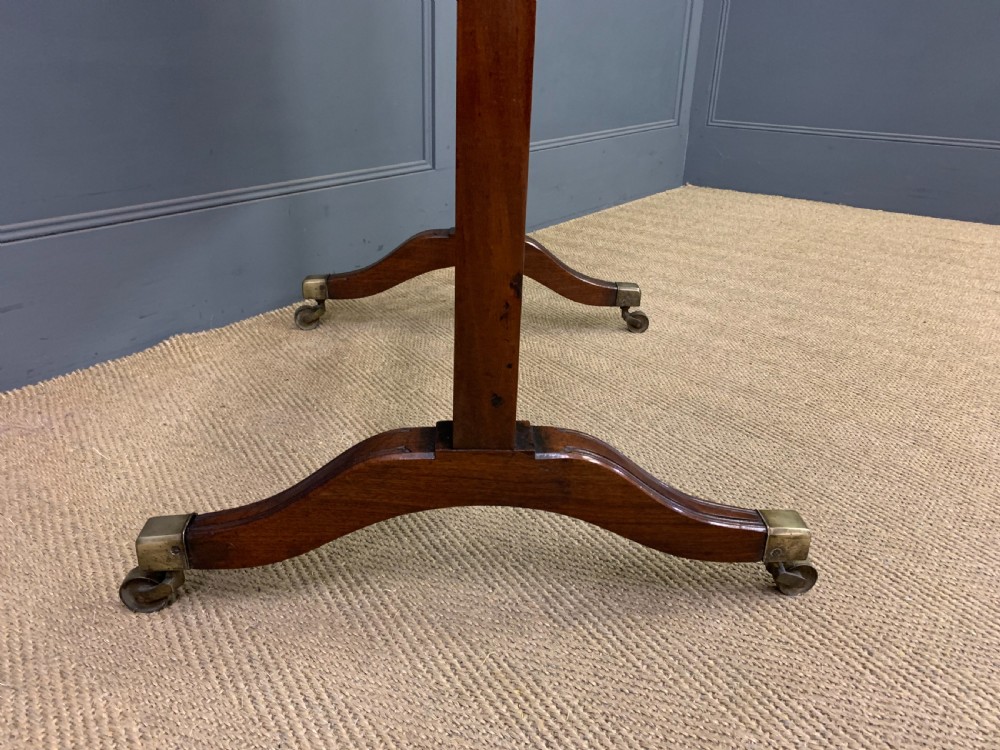 Georgian Mahogany Cheval Mirror View IV