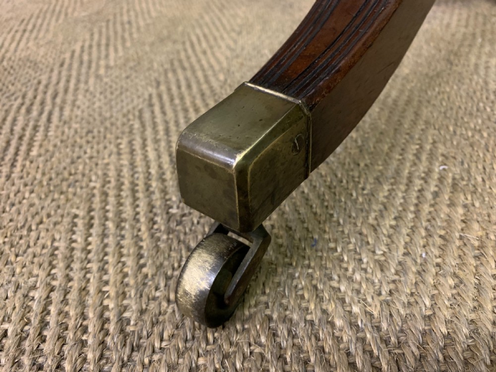 Georgian Mahogany Cheval Mirror View XIII