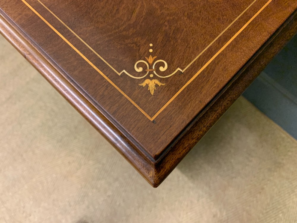 Edwardian Inlaid Revolving Bookcase by Maple and Co. View VIII