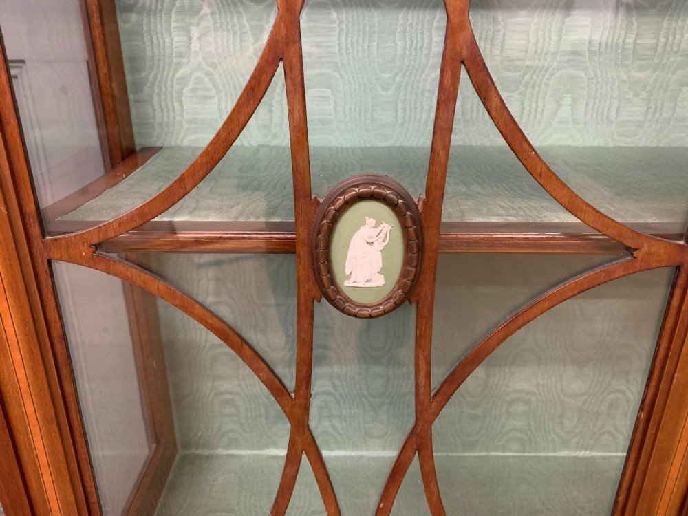 Edwardian Inlaid Mahogany Display Cabinet View VIII