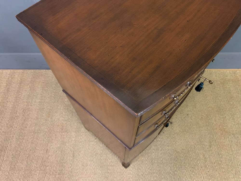 Edwardian Inlaid Mahogany Cupboard View IX