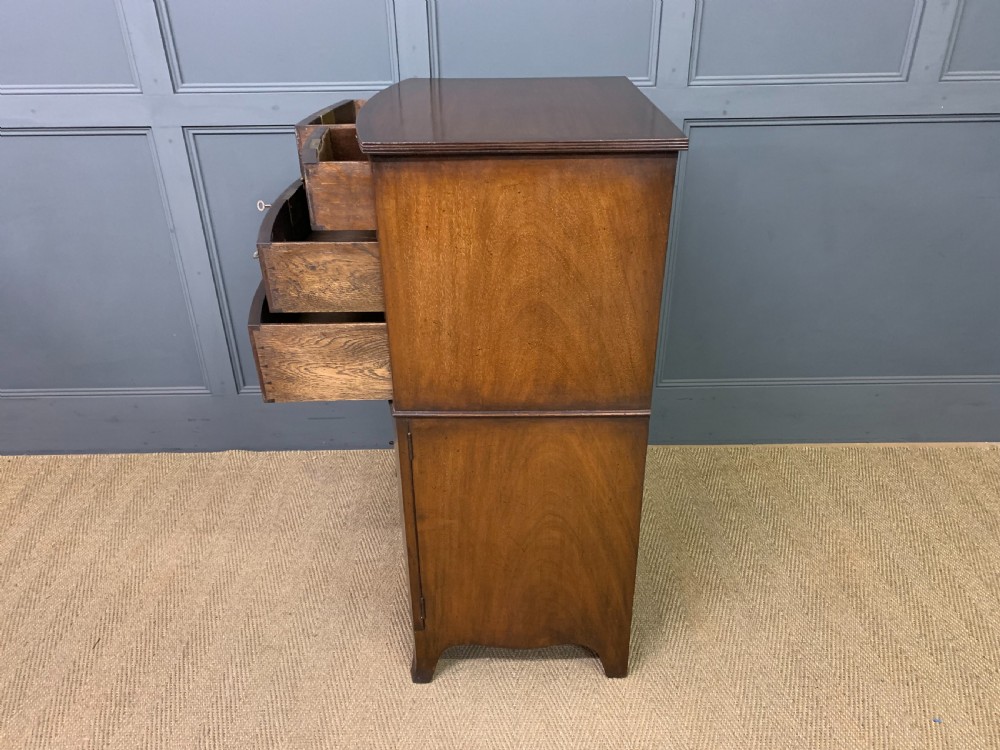 Edwardian Inlaid Mahogany Cupboard View XI