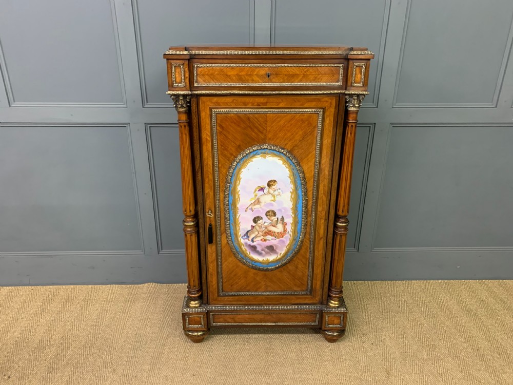 Pair of 19th Century Kingwood Pier Cabinets View VII