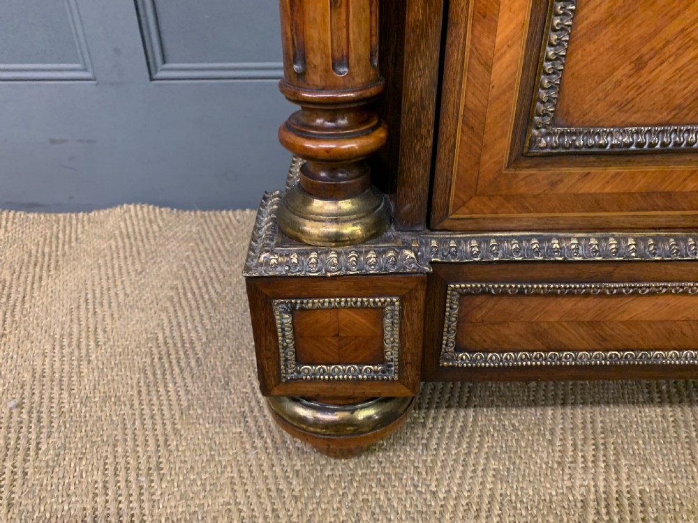 Pair of 19th Century Kingwood Pier Cabinets View IX