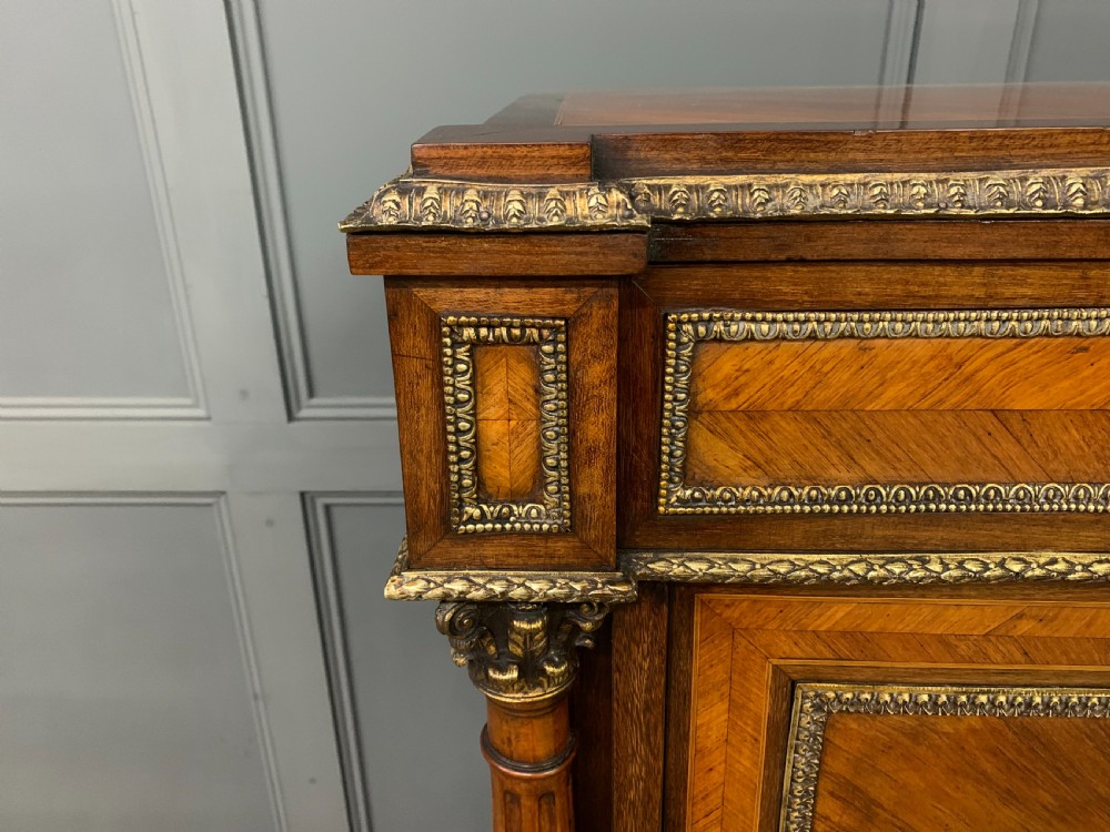 Pair of 19th Century Kingwood Pier Cabinets View XII