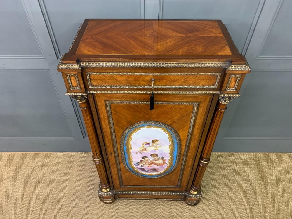 Pair of 19th Century Kingwood Pier Cabinets View XIV