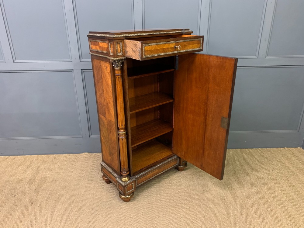 Pair of 19th Century Kingwood Pier Cabinets View XV