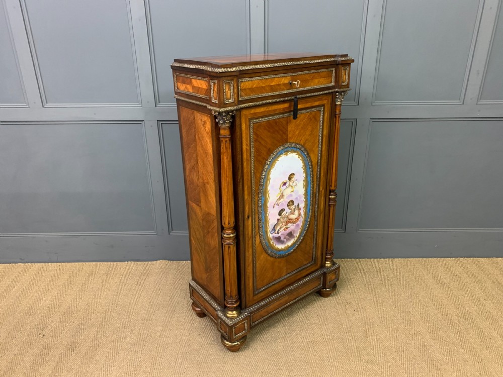 Pair of 19th Century Kingwood Pier Cabinets View XVI