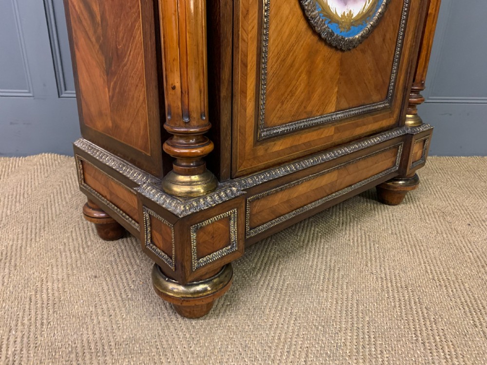 Pair of 19th Century Kingwood Pier Cabinets View XVII
