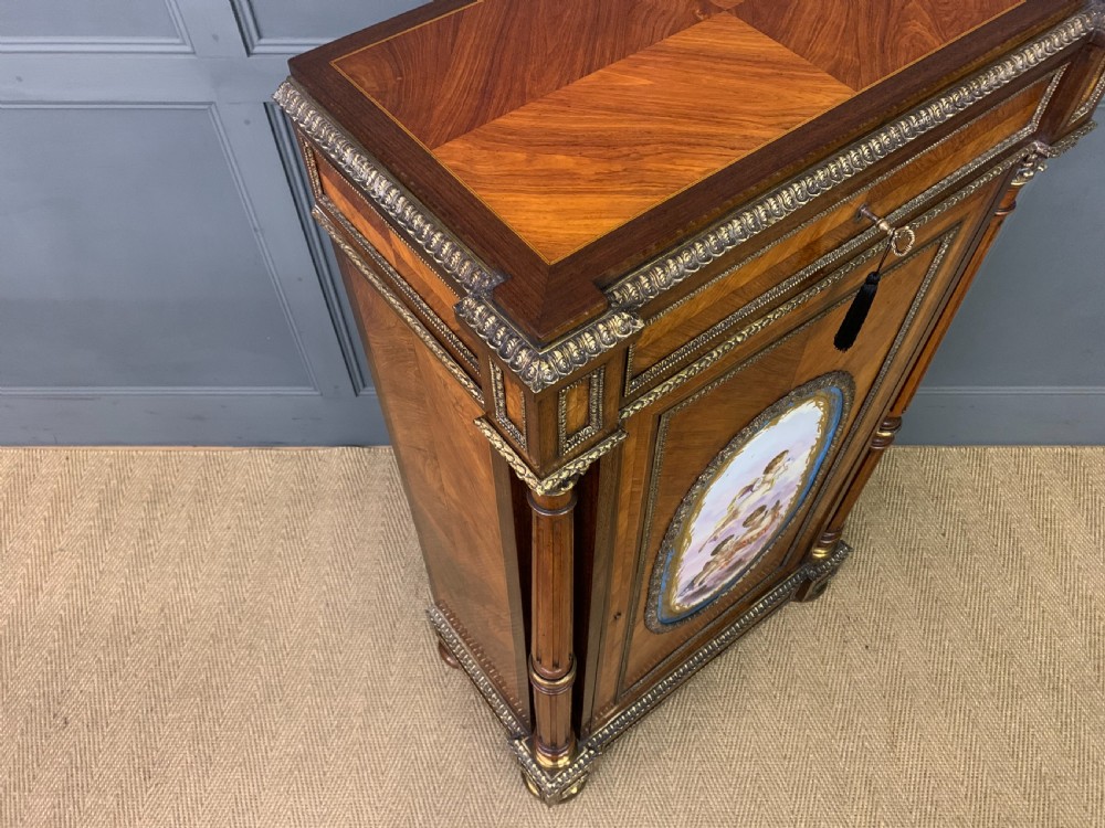Pair of 19th Century Kingwood Pier Cabinets View XX