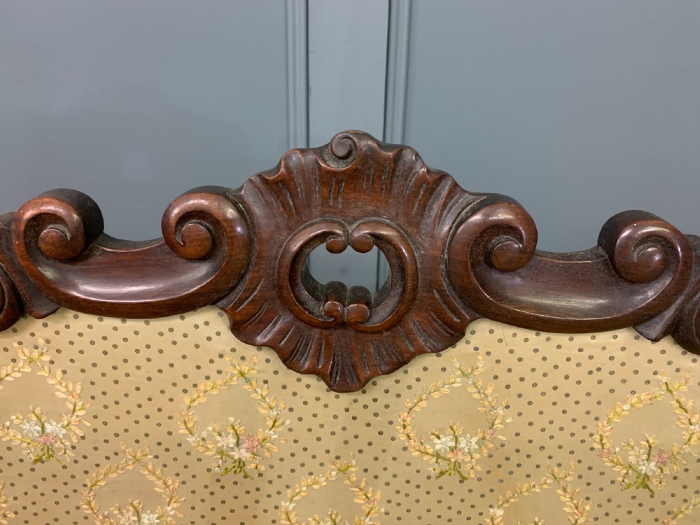 Victorian Rosewood Firescreen View VI