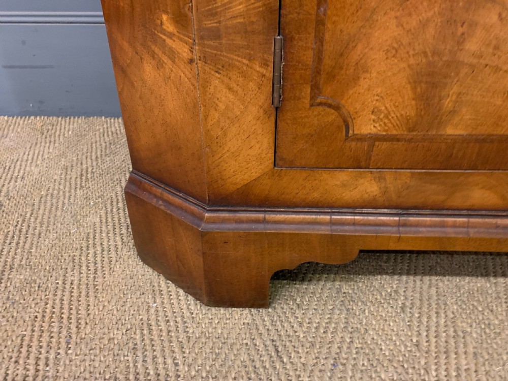 Burr Walnut Corner Cupboard View III