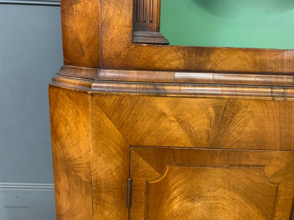 Burr Walnut Corner Cupboard View IV