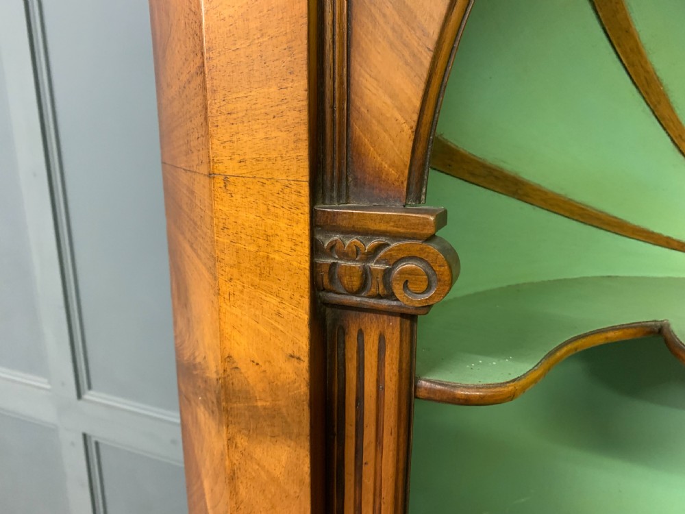 Burr Walnut Corner Cupboard View VII