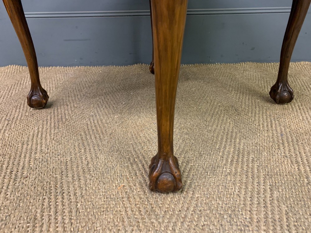 Round Burr Walnut Coffee Table View VII