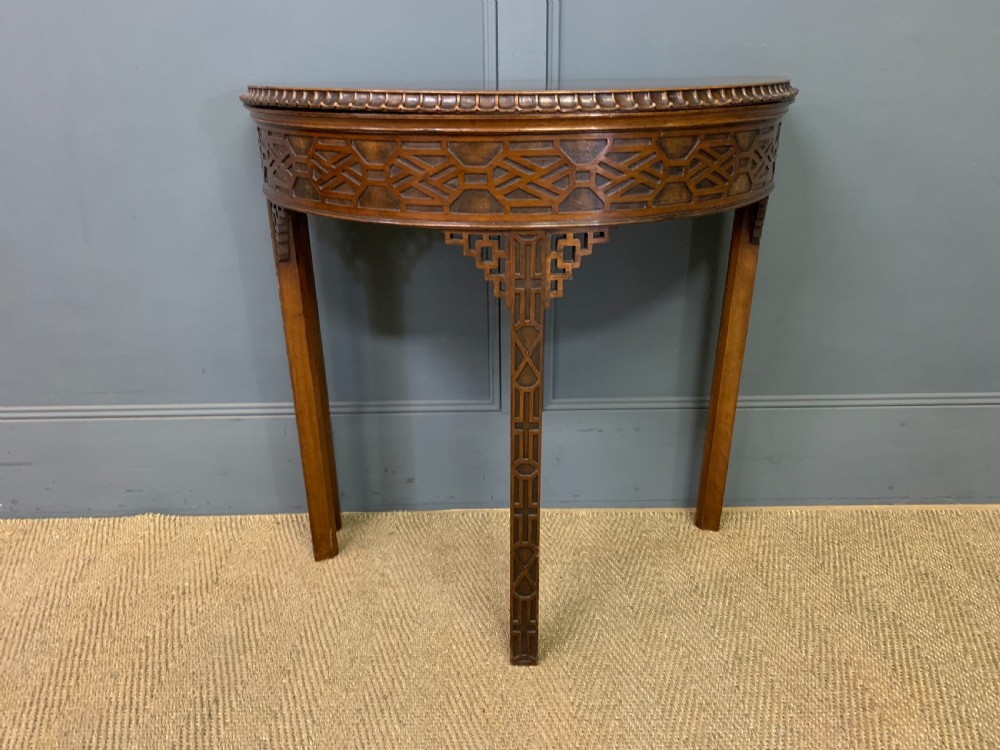 Mahogany Chippendale Style Card Table View III