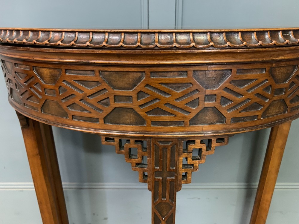 Mahogany Chippendale Style Card Table View IV