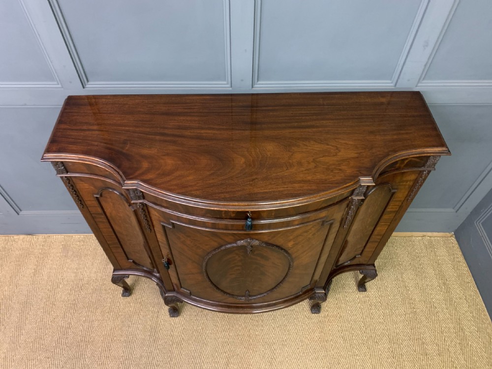 Pair of Flame Mahogany Commodes View IX