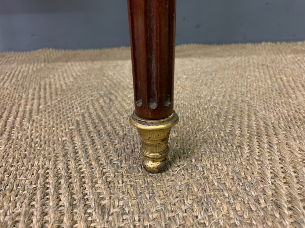 Mahogany Envelope Card Table by Lampre of Paris View IV