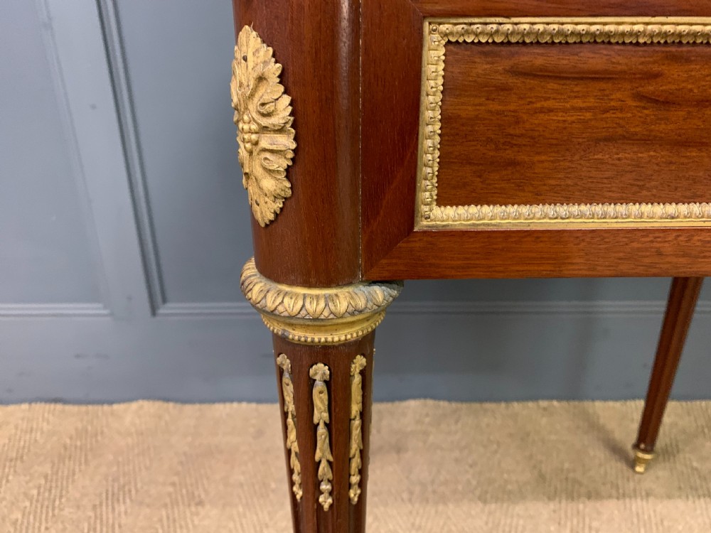 Mahogany Envelope Card Table by Lampre of Paris View XII