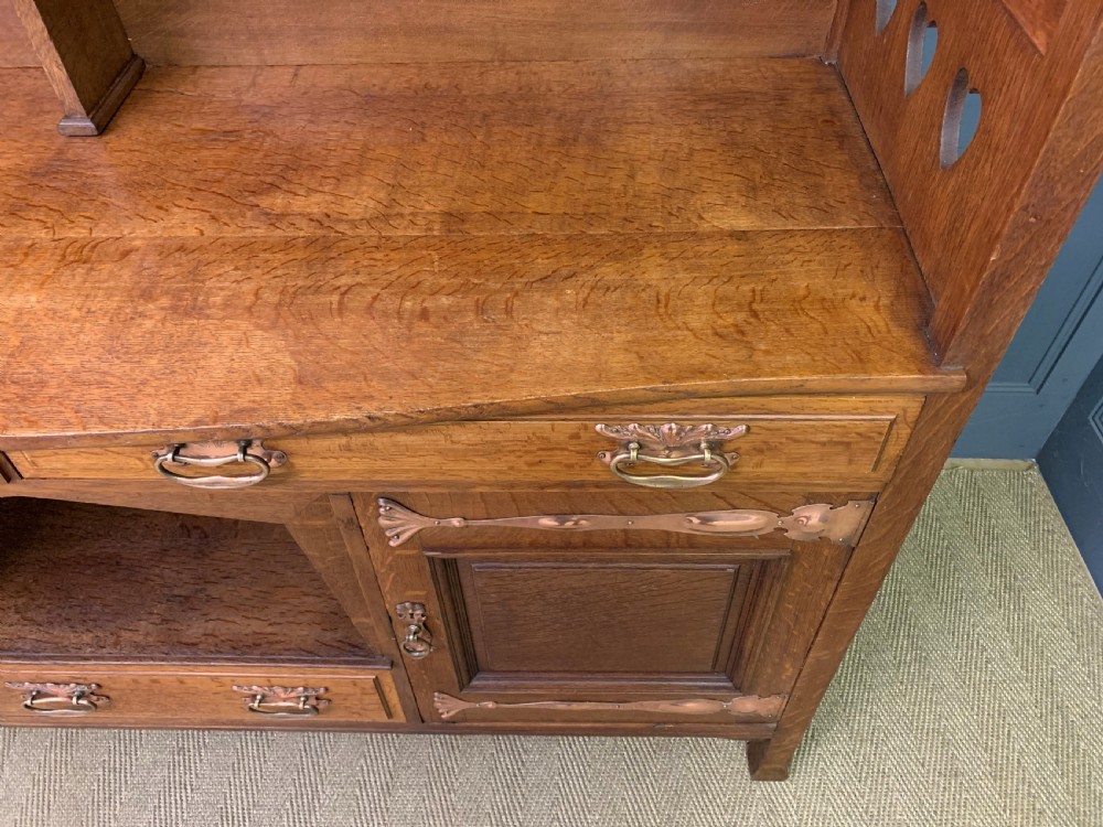 Shapland and Petter Arts and Crafts Sideboard View XIII