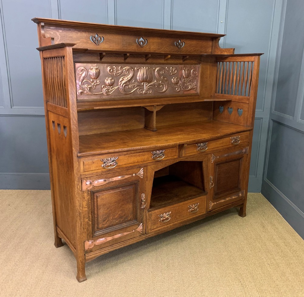 Shapland and Petter Arts and Crafts Sideboard View XVIII