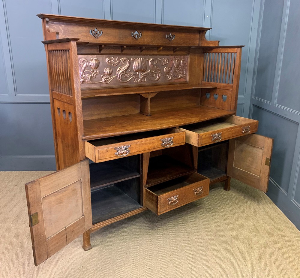 Shapland and Petter Arts and Crafts Sideboard View XXI