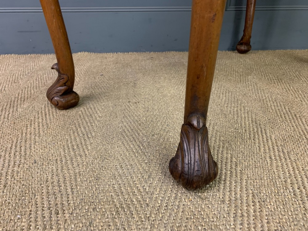 Burr Walnut Card Table View VIII