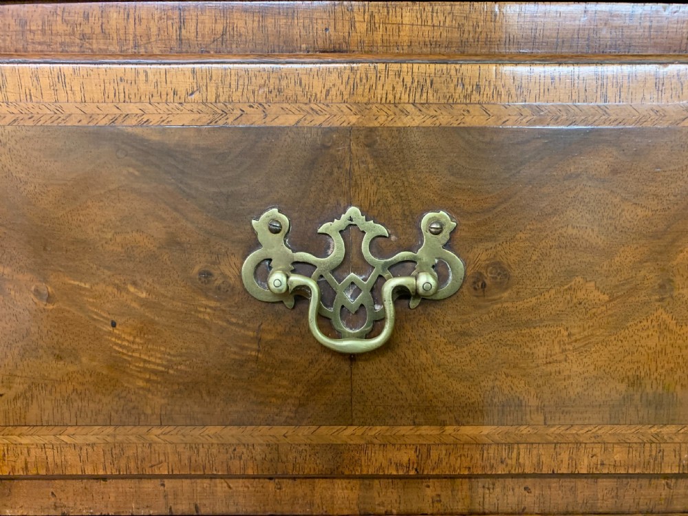 George II Burr Walnut Chest on Chest View VI