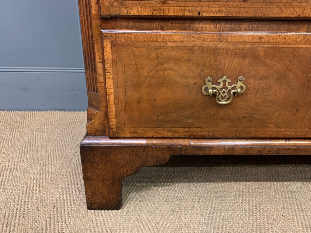 George II Burr Walnut Chest on Chest View VII
