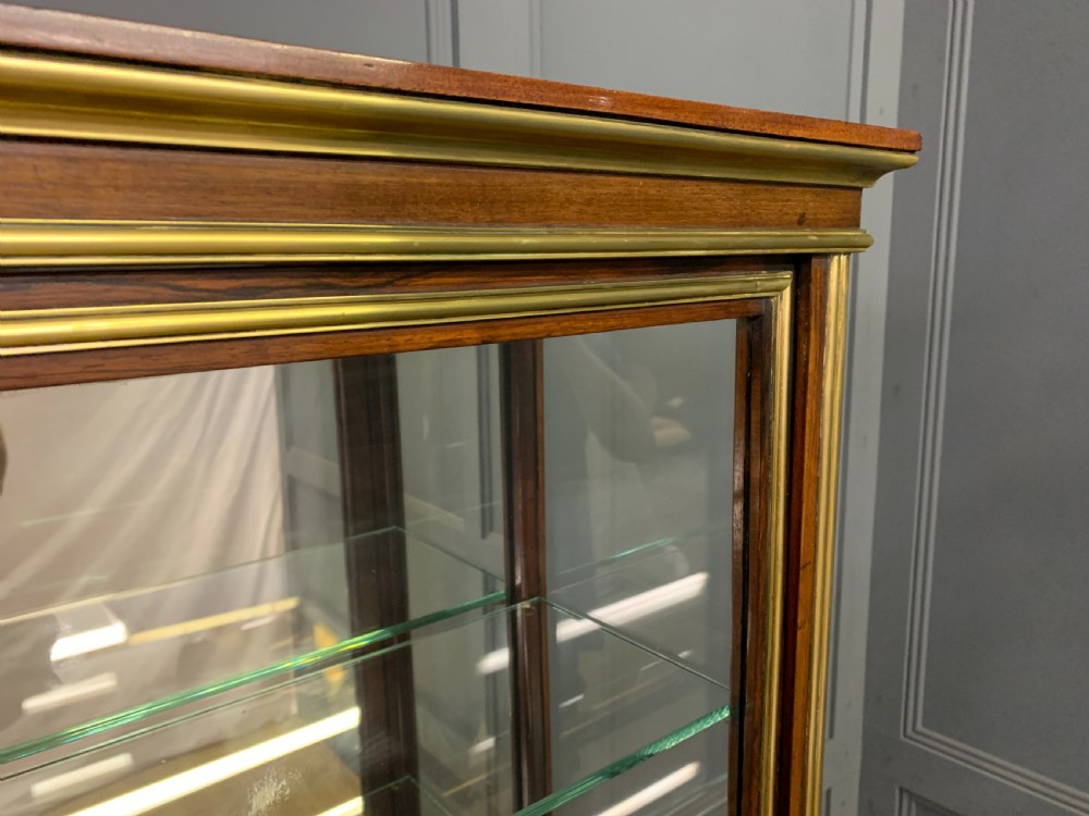Superb 19th Century Brass Inlaid Bijouterie Cabinet View VIII
